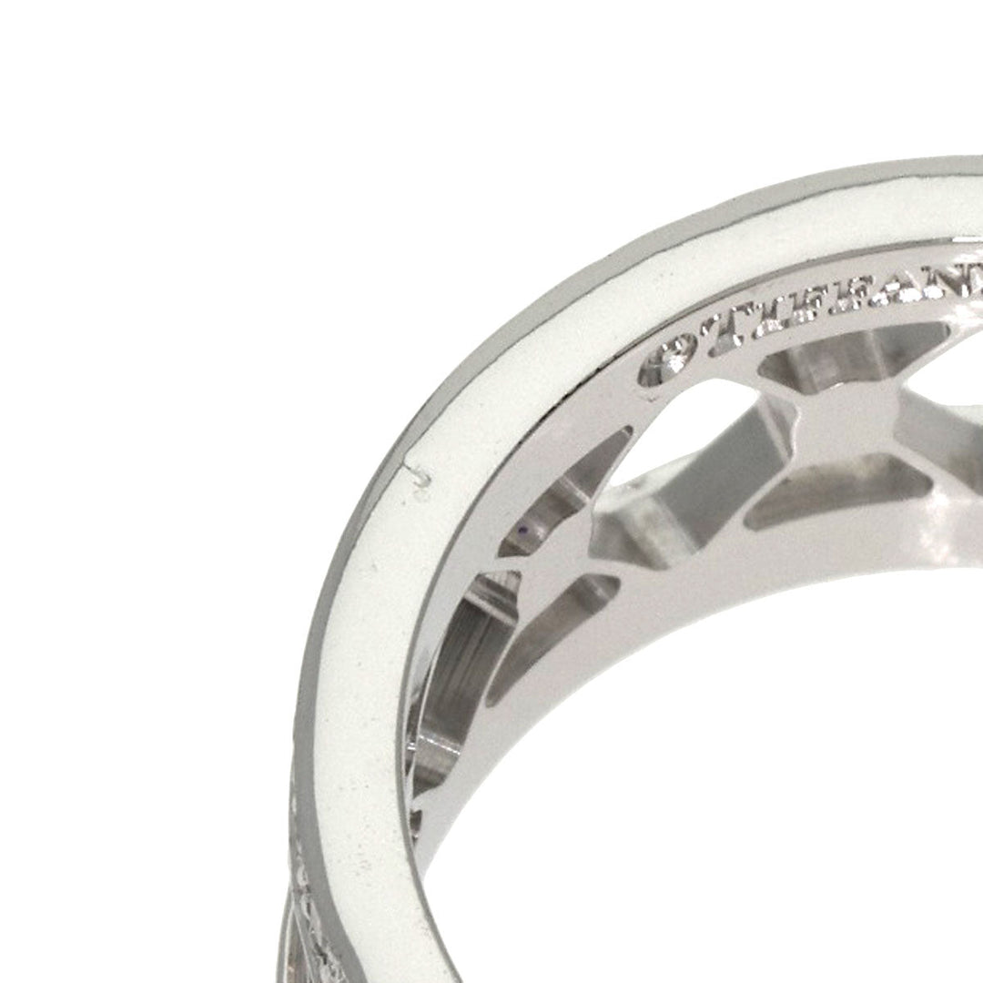 TIFFANY&Co. Ring PT950 Silver Voile Full Eternity Diamond