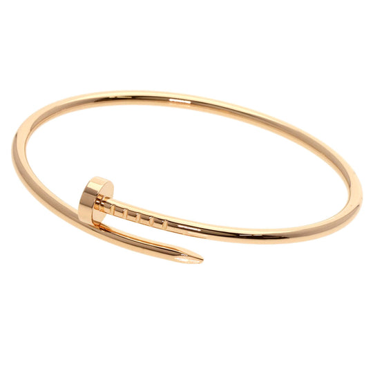 CARTIER bracelet 18K Pink Gold gold Juste uncre small model #15 Women Used Authentic