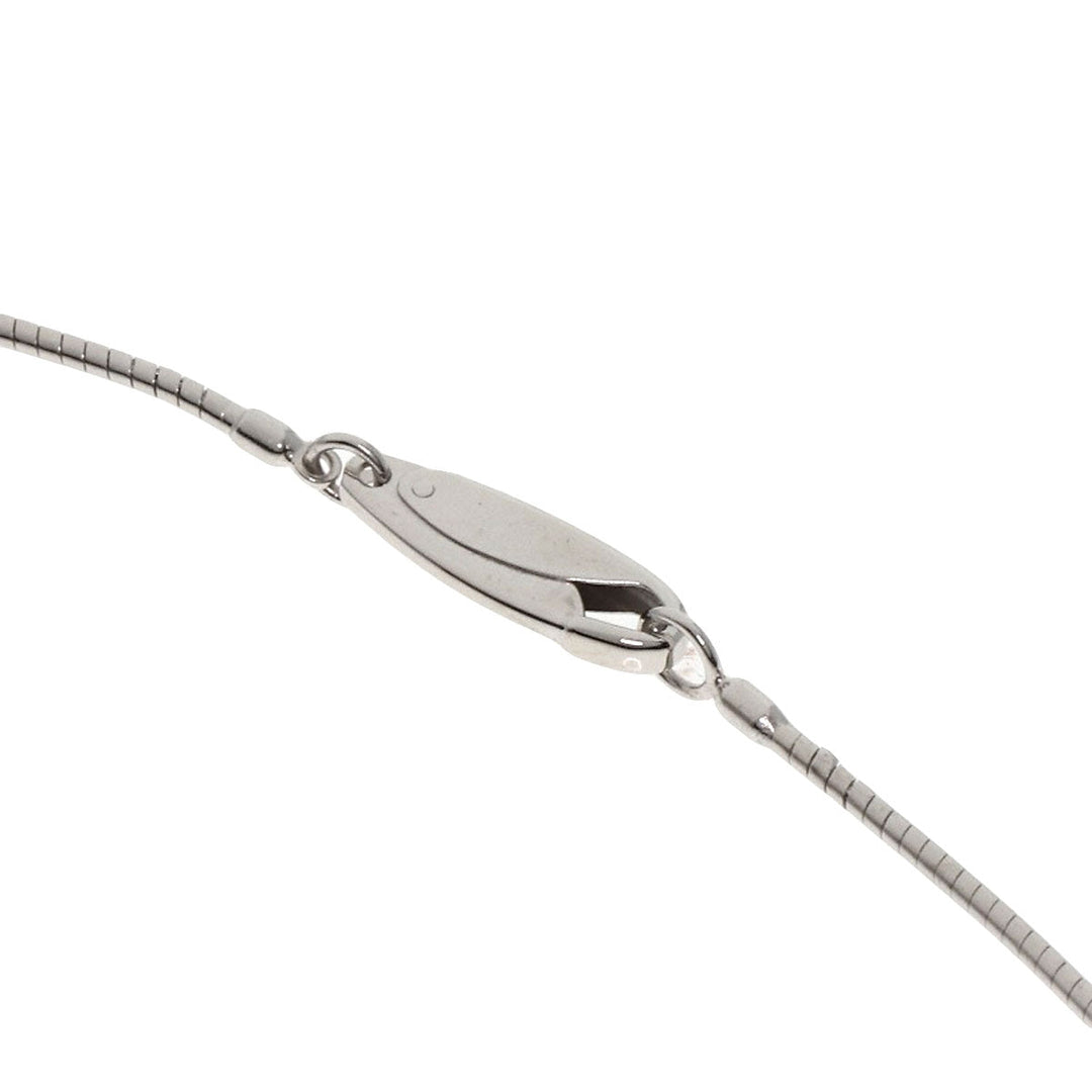 MIKIMOTO Necklace K18WG Silver Pearl