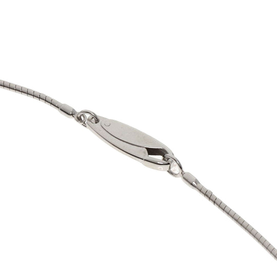 MIKIMOTO Necklace K18WG Silver Pearl