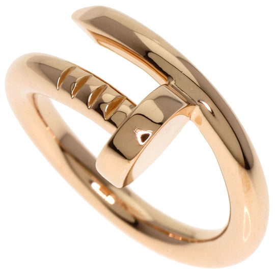 CARTIER Ring 18K Pink Gold gold Juste un Clou Classic Model #49 Women Used Authentic