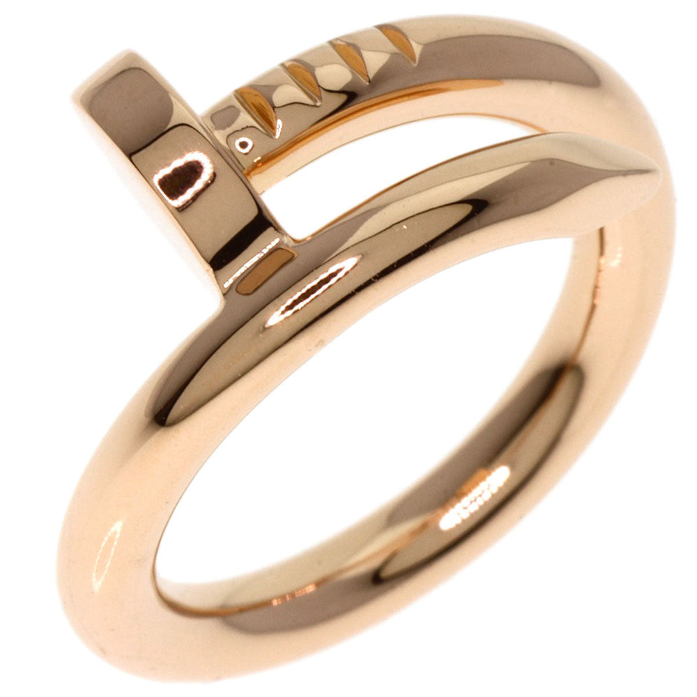 CARTIER Ring 18K Pink Gold gold Juste un Clou Classic Model #49 Women Used Authentic