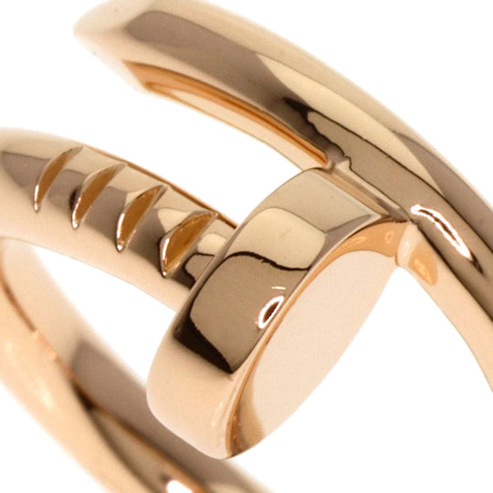 CARTIER Ring 18K Pink Gold gold Juste un Clou Classic Model #49 Women Used Authentic