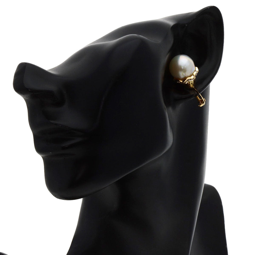 TASAKI Earring 18K Yellow Gold gold Pearl pearl diamond