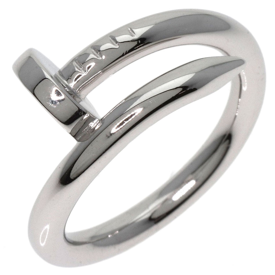 CARTIER Ring K18WG Silver Juste un Clou Classic Model #51
