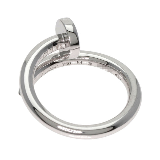 CARTIER Ring K18WG Silver Juste un Clou Classic Model #51