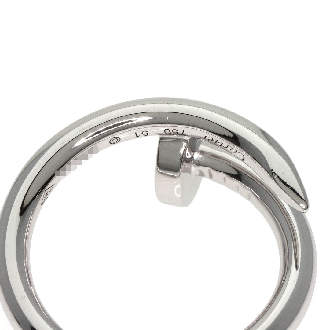CARTIER Ring K18WG Silver Juste un Clou Classic Model #51
