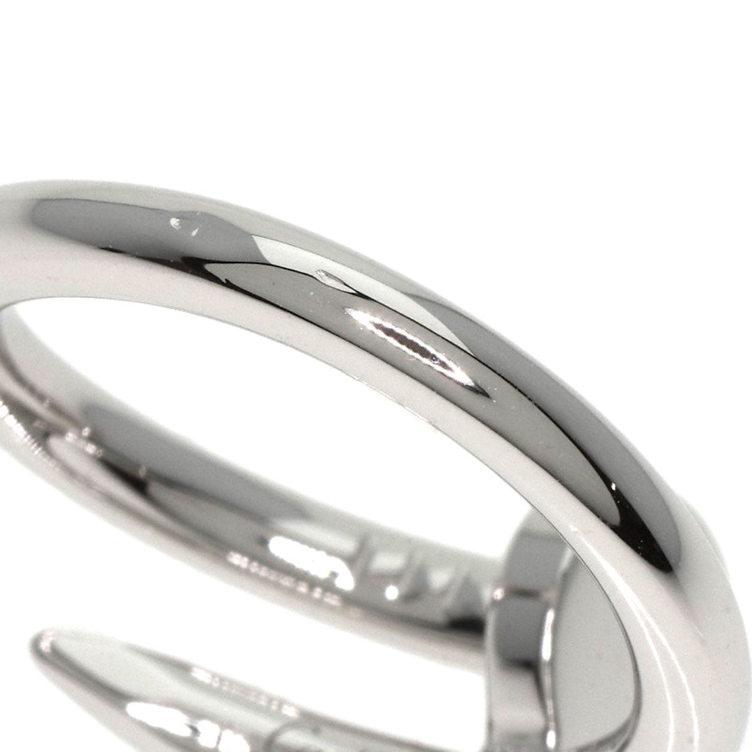 CARTIER Ring K18WG Silver Juste un Clou Classic Model #51