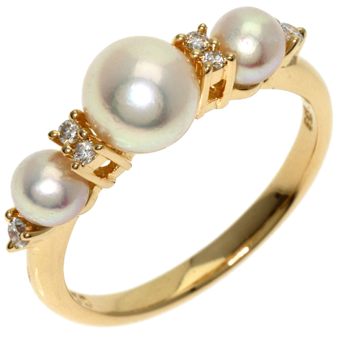 TASAKI Ring 18K Yellow Gold gold Pearl Women Used Authentic