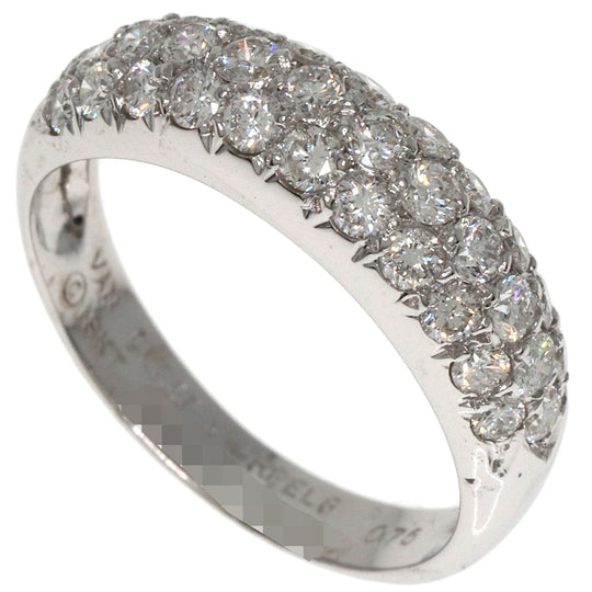 Van Cleef & Arpels Ring K18WG Silver Pave diamond