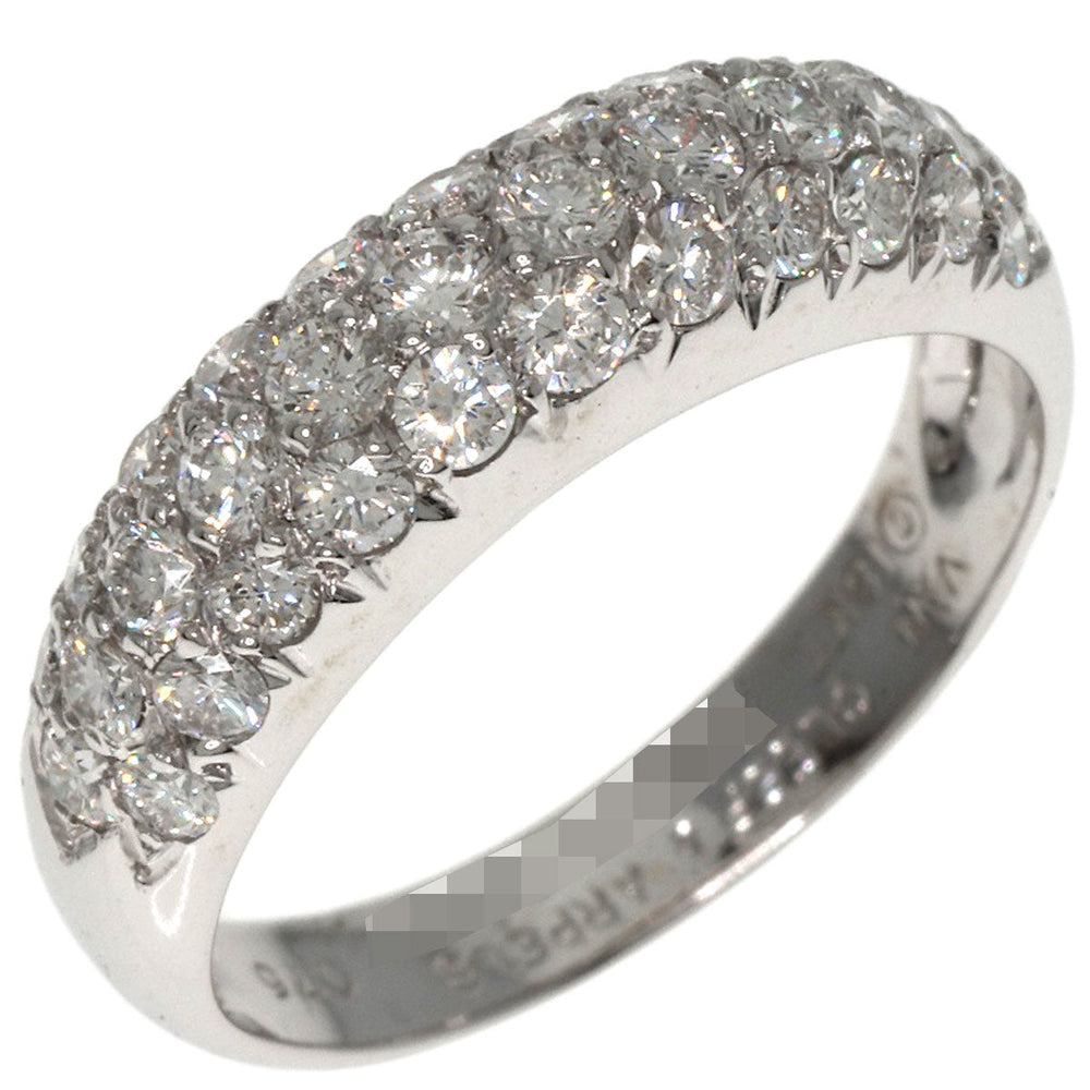 Van Cleef & Arpels Ring K18WG Silver Pave diamond