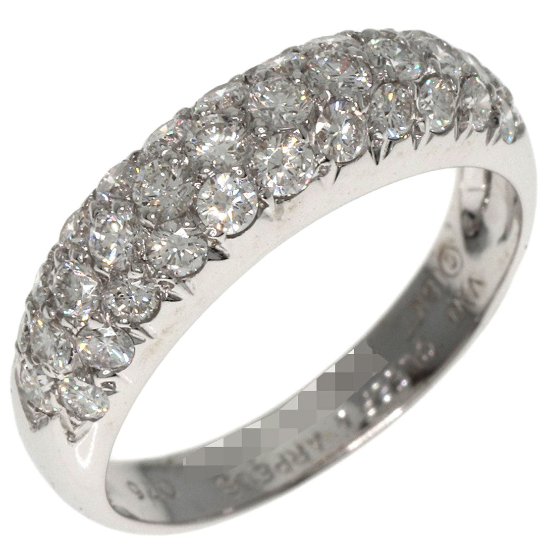 Van Cleef & Arpels Ring K18WG Silver Pave diamond