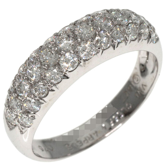Van Cleef & Arpels Ring K18WG Silver Pave diamond