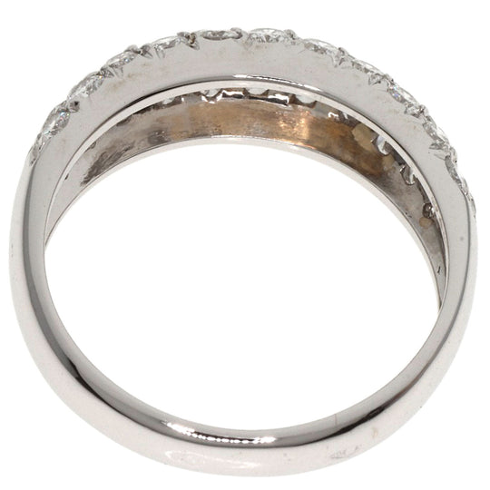 Van Cleef & Arpels Ring K18WG Silver Pave diamond
