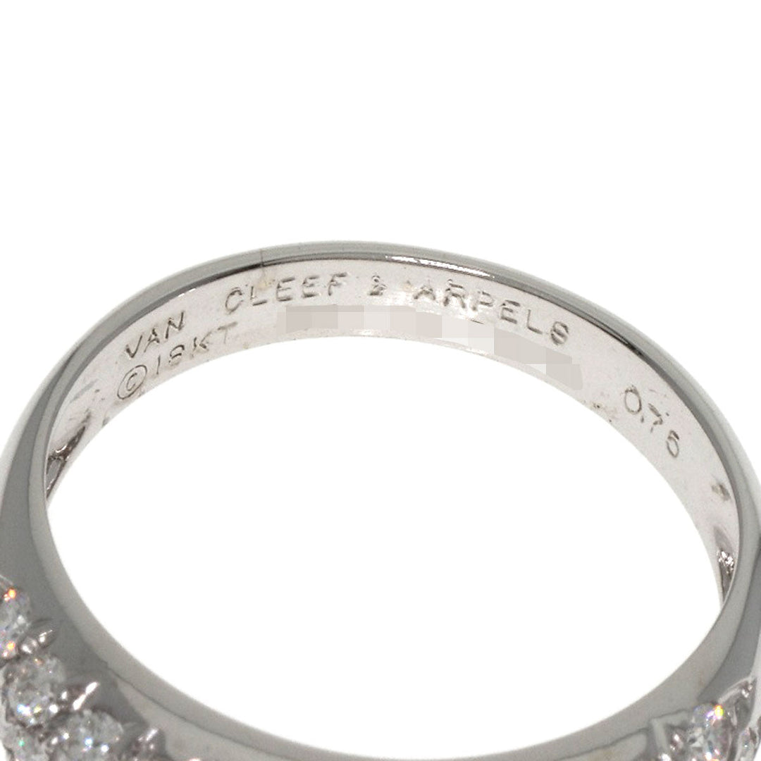 Van Cleef & Arpels Ring K18WG Silver Pave diamond