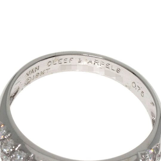 Van Cleef & Arpels Ring K18WG Silver Pave diamond