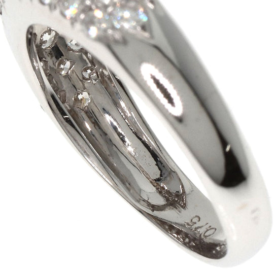 Van Cleef & Arpels Ring K18WG Silver Pave diamond