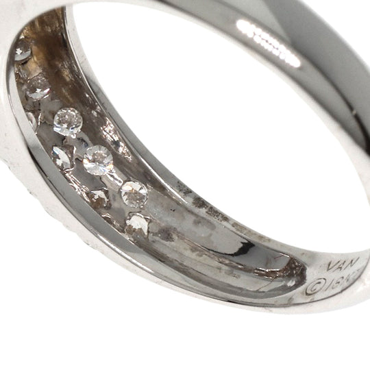 Van Cleef & Arpels Ring K18WG Silver Pave diamond