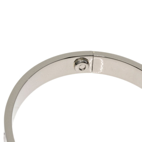 CARTIER bracelet K18WG Silver Love Breath with Driver #16 Women Used Authentic