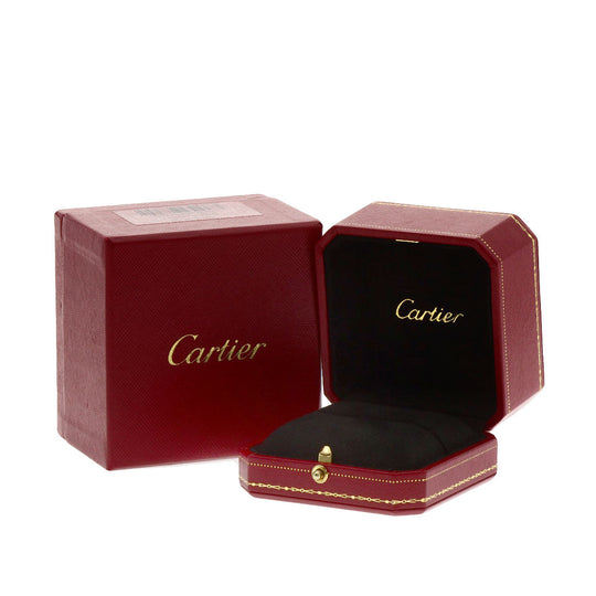 CARTIER Ring K18WG Silver Diamant Legend Heart Diamond #49