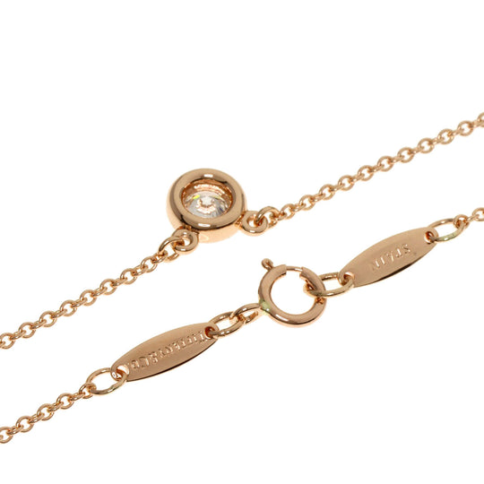 TIFFANY&Co. Necklace 18K Pink Gold gold By the yard diamond