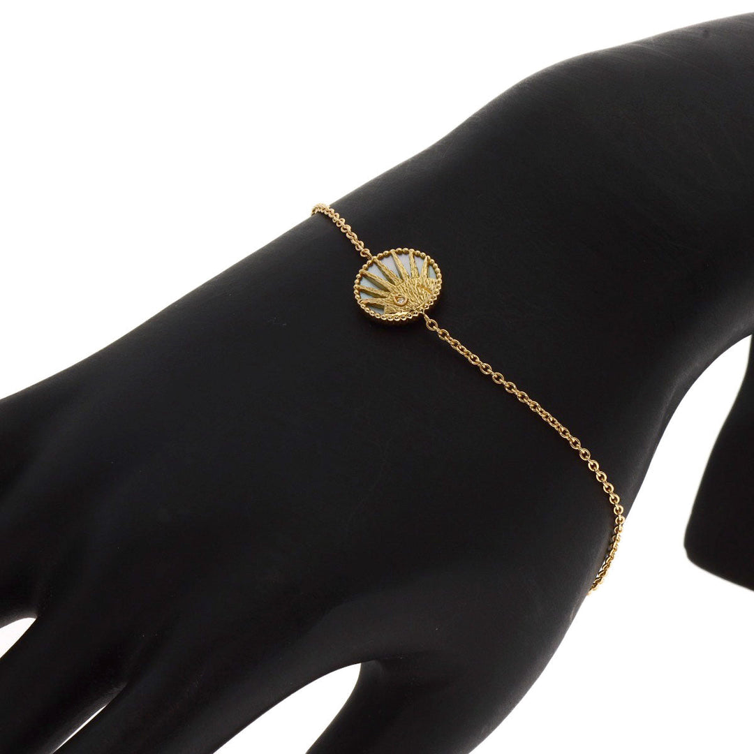 Dior bracelet 18K Yellow Gold gold Rose Devane Celeste Shell Onyx 1P Diamond