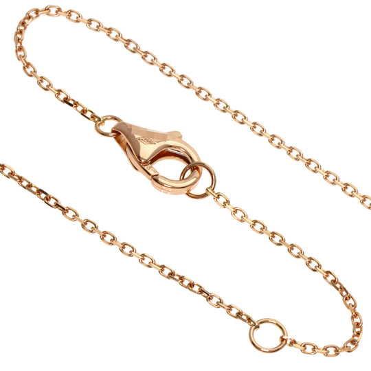 CARTIER Necklace 18K Pink Gold gold Amulet Diamond Malachite