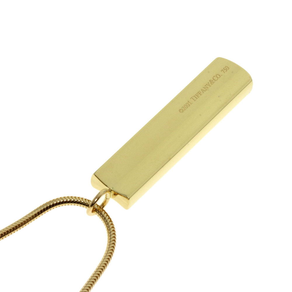 TIFFANY&Co. Necklace 18K Yellow Gold gold 1837 bar