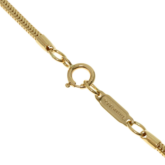TIFFANY&Co. Necklace 18K Yellow Gold gold 1837 bar