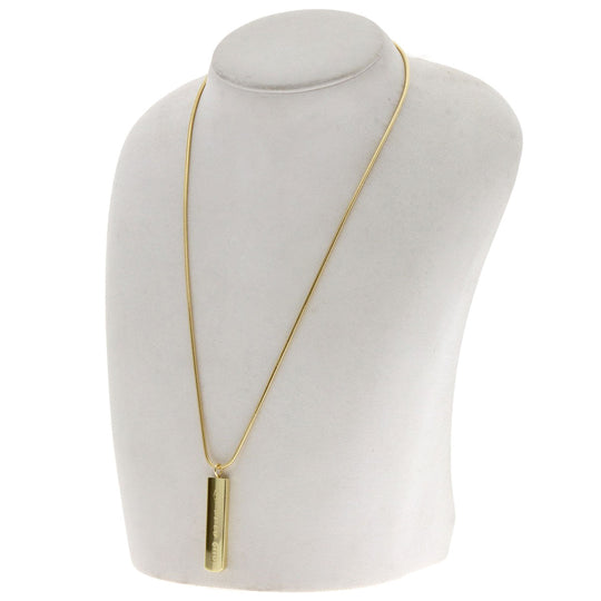 TIFFANY&Co. Necklace 18K Yellow Gold gold 1837 bar