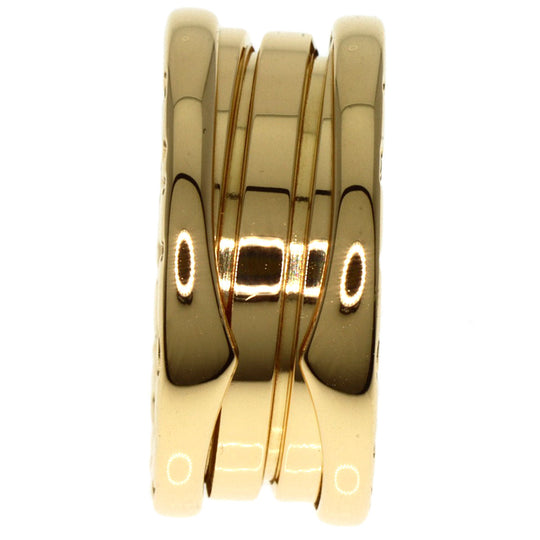 BVLGARI Ring 18K Yellow Gold gold B-zero1 B zero one 3 band #50 Women Used Authentic