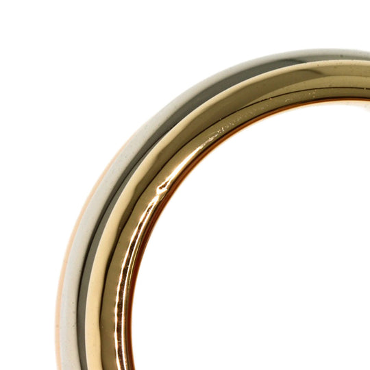 CARTIER Ring 18K Yellow Gold gold 2C Ring LM #48