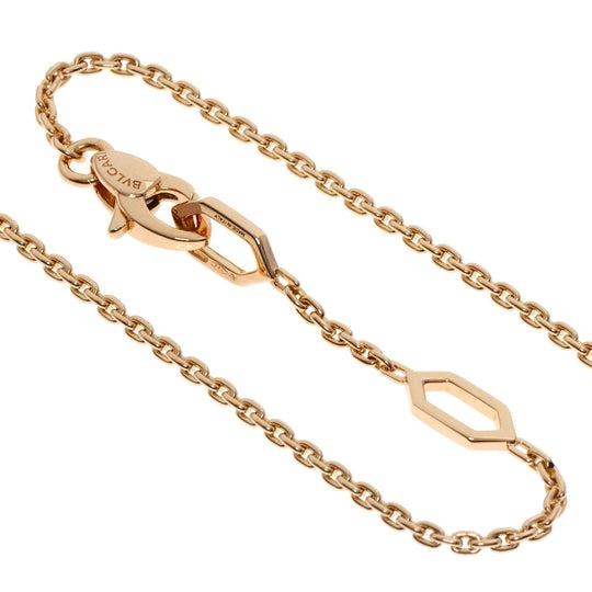 BVLGARI Necklace 18K Pink Gold gold Serpenti Malachite Diamond