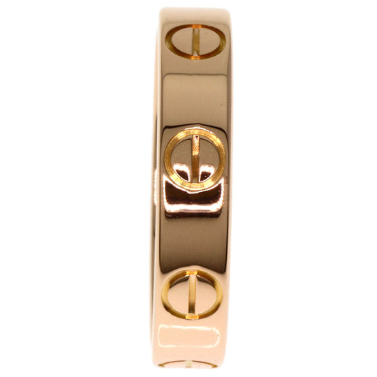 CARTIER Ring 18K Pink Gold gold Mini love ring #47