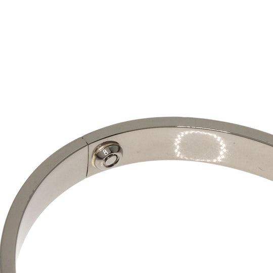 CARTIER bracelet K18WG Silver Love Bracelet with Driver #17 Women Used Authentic