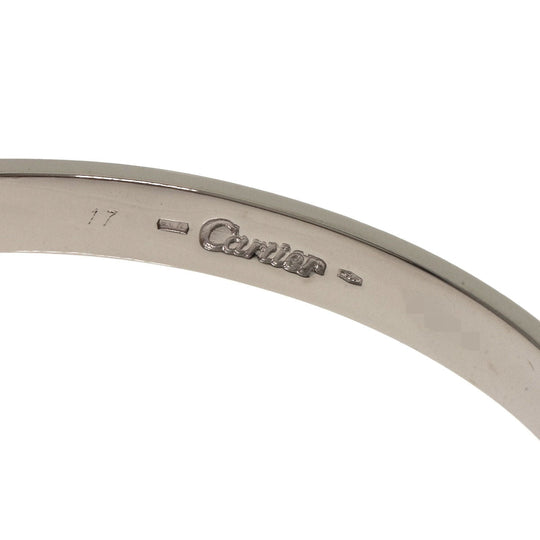 CARTIER bracelet K18WG Silver Love Bracelet with Driver #17 Women Used Authentic