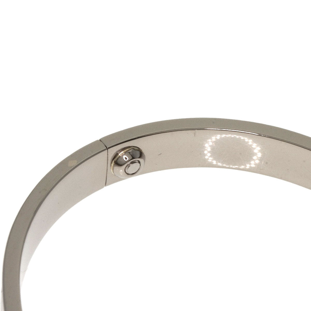 CARTIER bracelet K18WG Silver Love Bracelet with Driver #17 Women Used Authentic