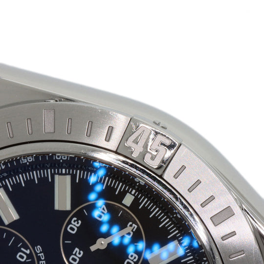 BREITLING Watches AB0115 Stainless Steel Silver Chrono mat 44 mens Used Authentic