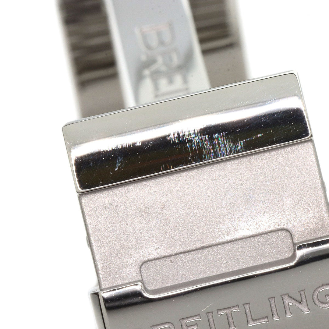 BREITLING Watches AB0115 Stainless Steel Silver Chrono mat 44 mens Used Authentic