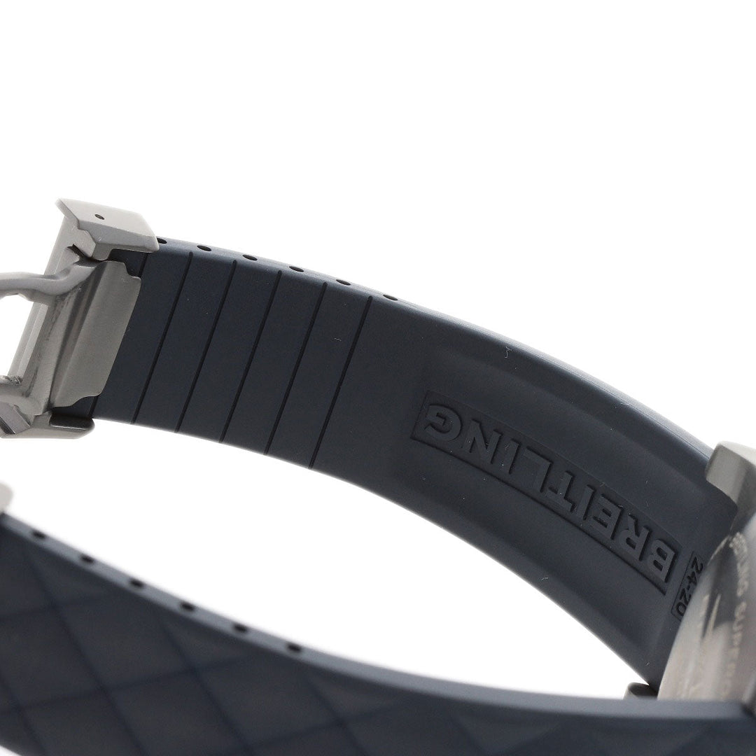 BREITLING Watches V17369 Titanium, Rubber Navy Super Ocean 48 mens Used Authentic