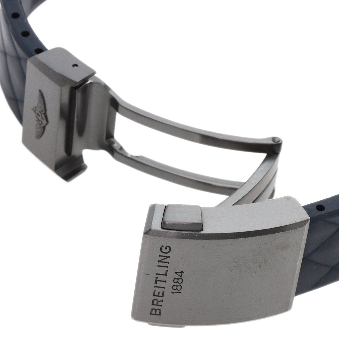 BREITLING Watches V17369 Titanium, Rubber Navy Super Ocean 48 mens Used Authentic