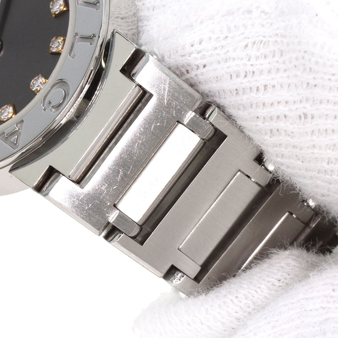BVLGARI Watches Quartz BBL23C6SS/12 Stainless Steel Silver BVLGARI BVLGARI 12P Diamond Silver dial