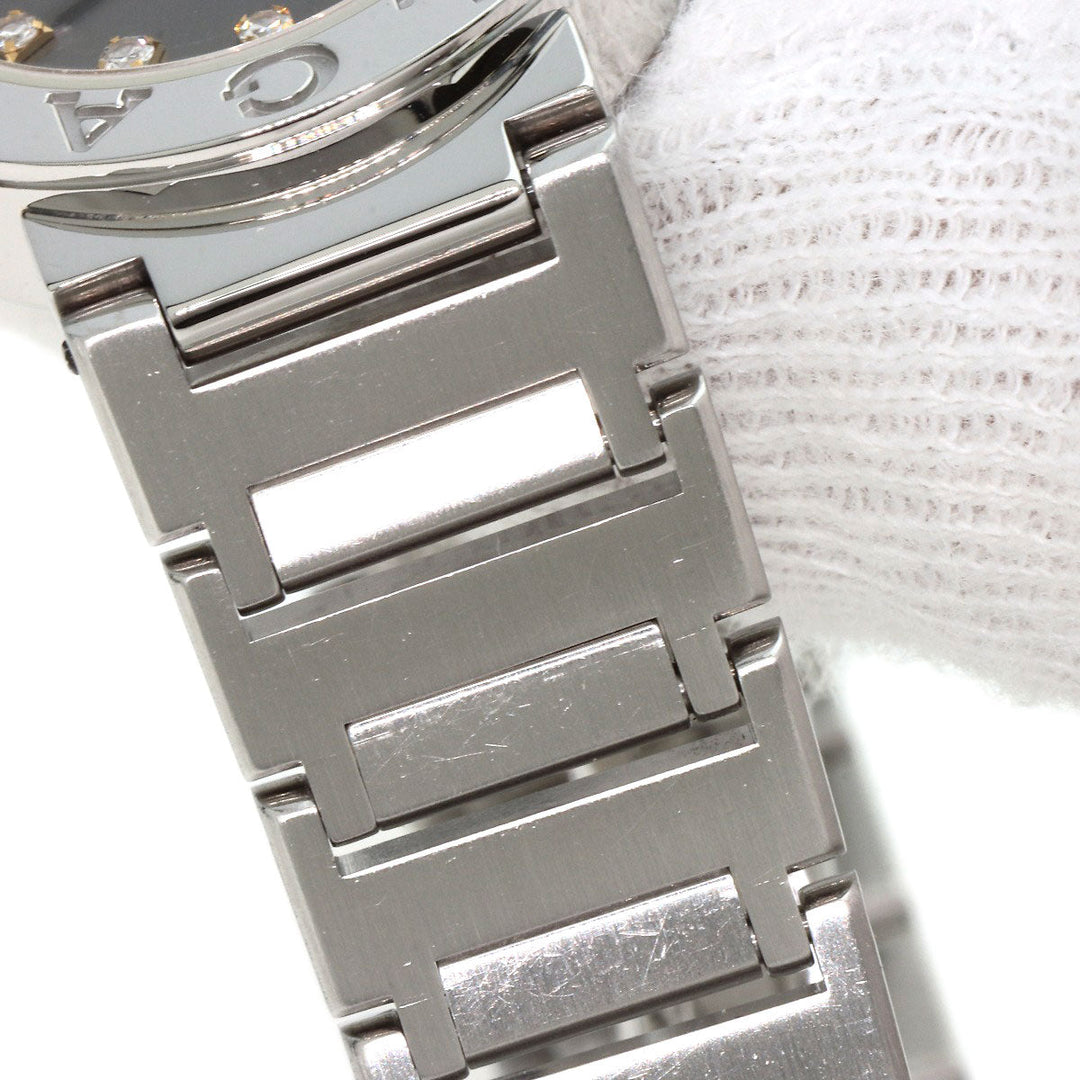 BVLGARI Watches Quartz BBL23C6SS/12 Stainless Steel Silver BVLGARI BVLGARI 12P Diamond Silver dial