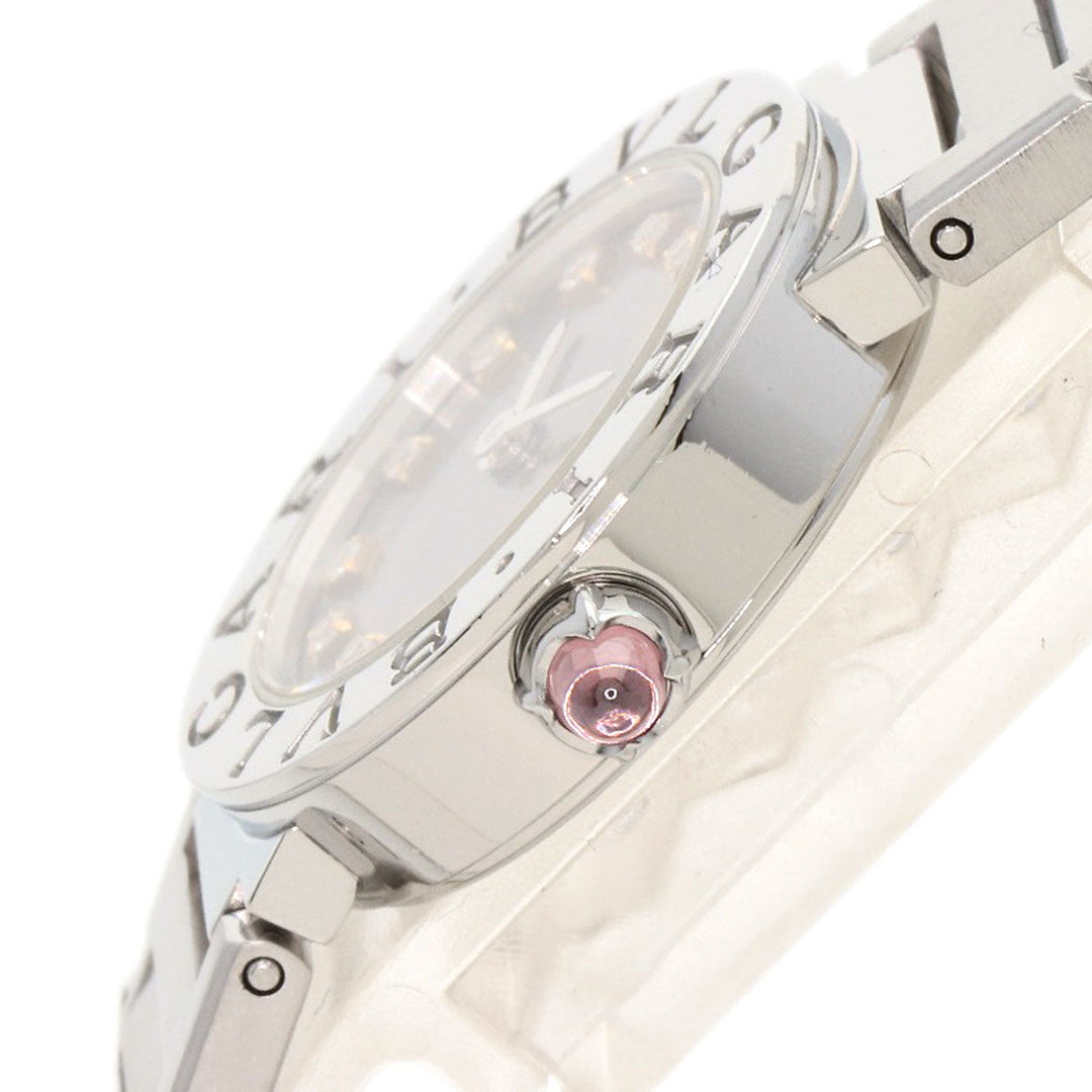 BVLGARI Watches Quartz BBL23C6SS/12 Stainless Steel Silver BVLGARI BVLGARI 12P Diamond Silver dial