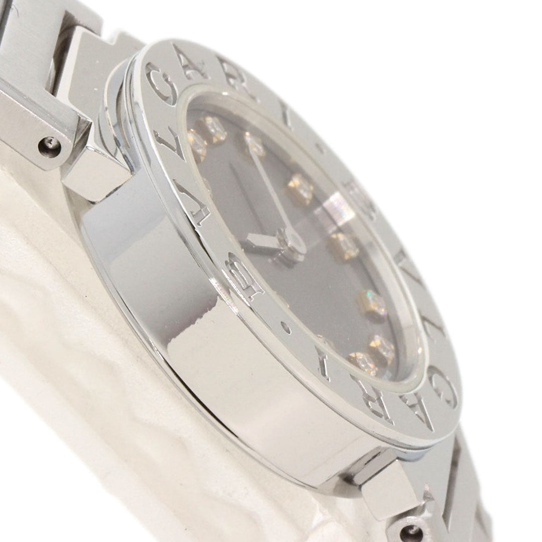 BVLGARI Watches Quartz BBL23C6SS/12 Stainless Steel Silver BVLGARI BVLGARI 12P Diamond Silver dial