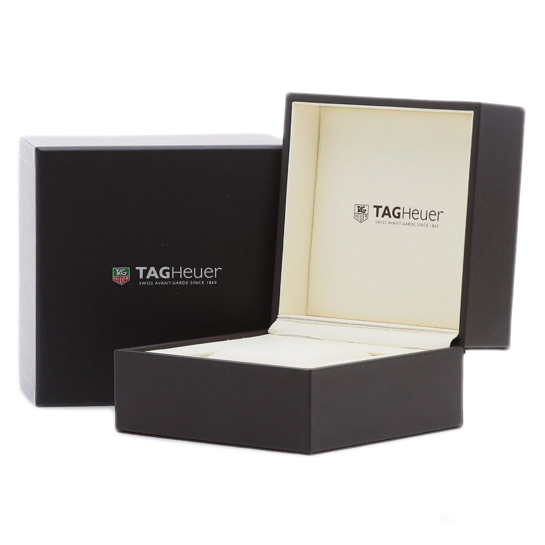 TAG HEUER Watches Mechanical Automatic WAY201F.BA0927 Stainless Steel Silver Aqua Racer Caliber 7 GMT black dial