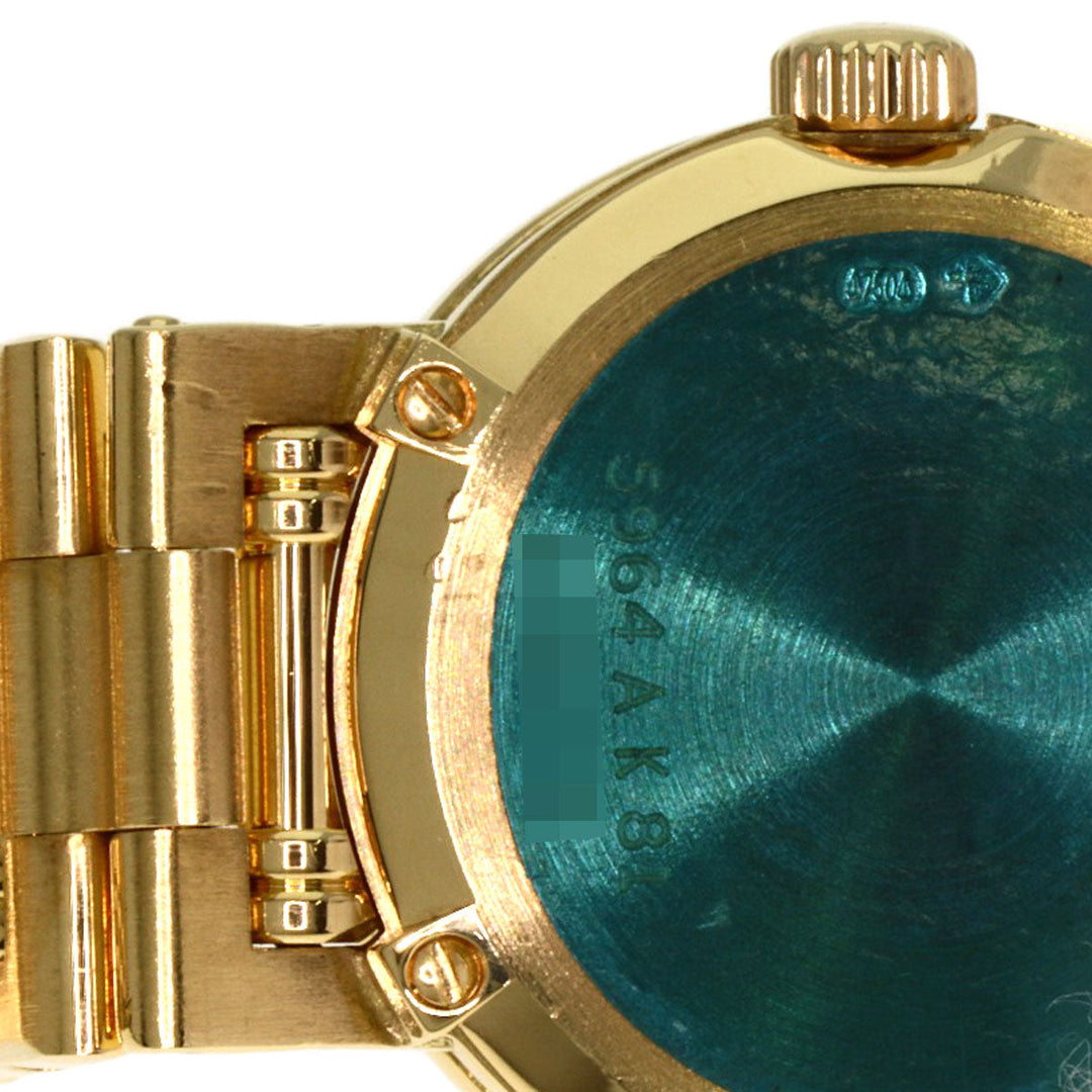 PIAGET Watches Quartz 5964AK81 K18YG, K18YG, Diamond gold Mini Dancer Diamond Champagne Gold dial Women Used Authentic