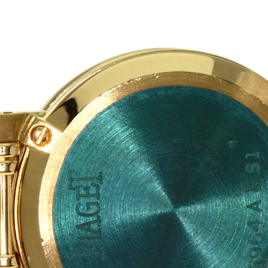 PIAGET Watches Quartz 5964AK81 K18YG, K18YG, Diamond gold Mini Dancer Diamond Champagne Gold dial Women Used Authentic