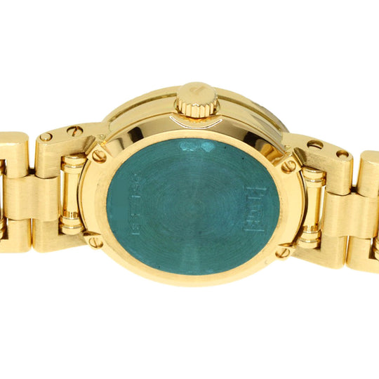 PIAGET Watches Quartz 5964AK81 K18YG, K18YG, Diamond gold Mini Dancer Diamond Champagne Gold dial Women Used Authentic