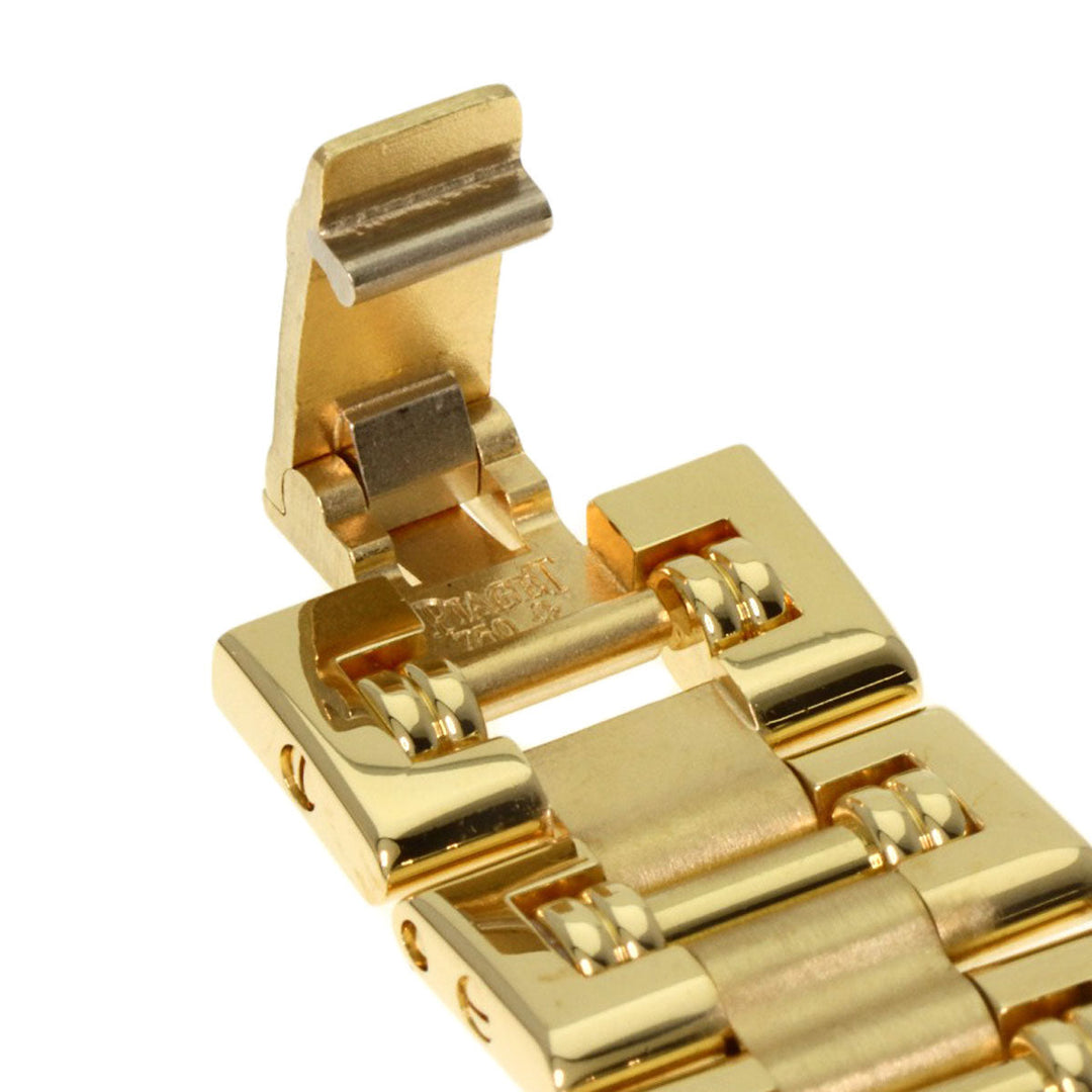 PIAGET Watches Quartz 5964AK81 K18YG, K18YG, Diamond gold Mini Dancer Diamond Champagne Gold dial Women Used Authentic